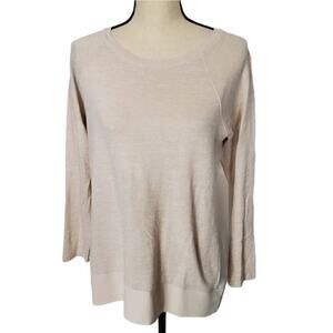 J.Crew Mixed Media Long Sleeve Shirt